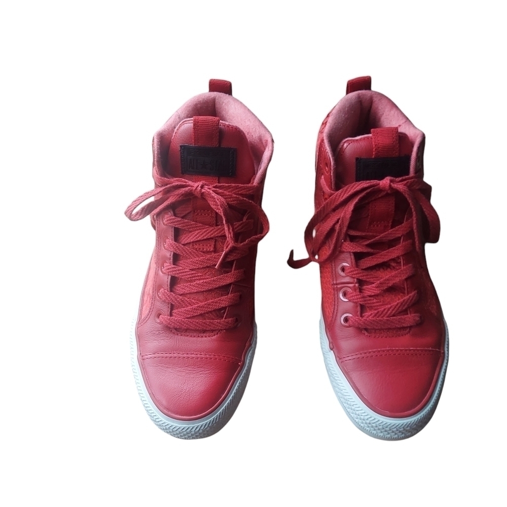 10.5 All-star Converse‎ red hightops